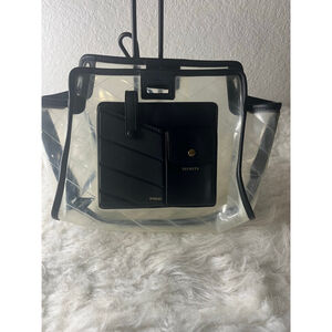 Fendi Peakaboo Defender Clear Leather Tote Bag